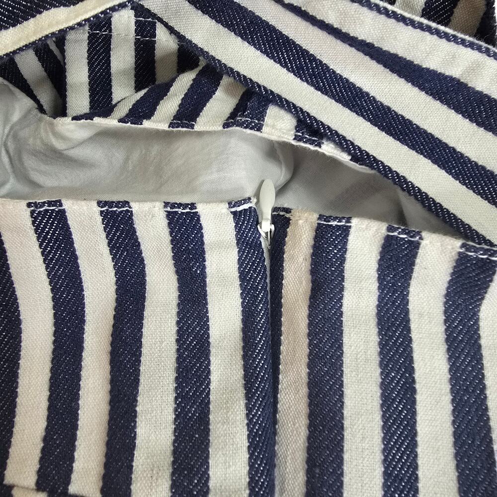 Rolla's Sailor Salty Stripe White Leg Jumpsuit Navy White Size‎ S - Picture 4 of 8